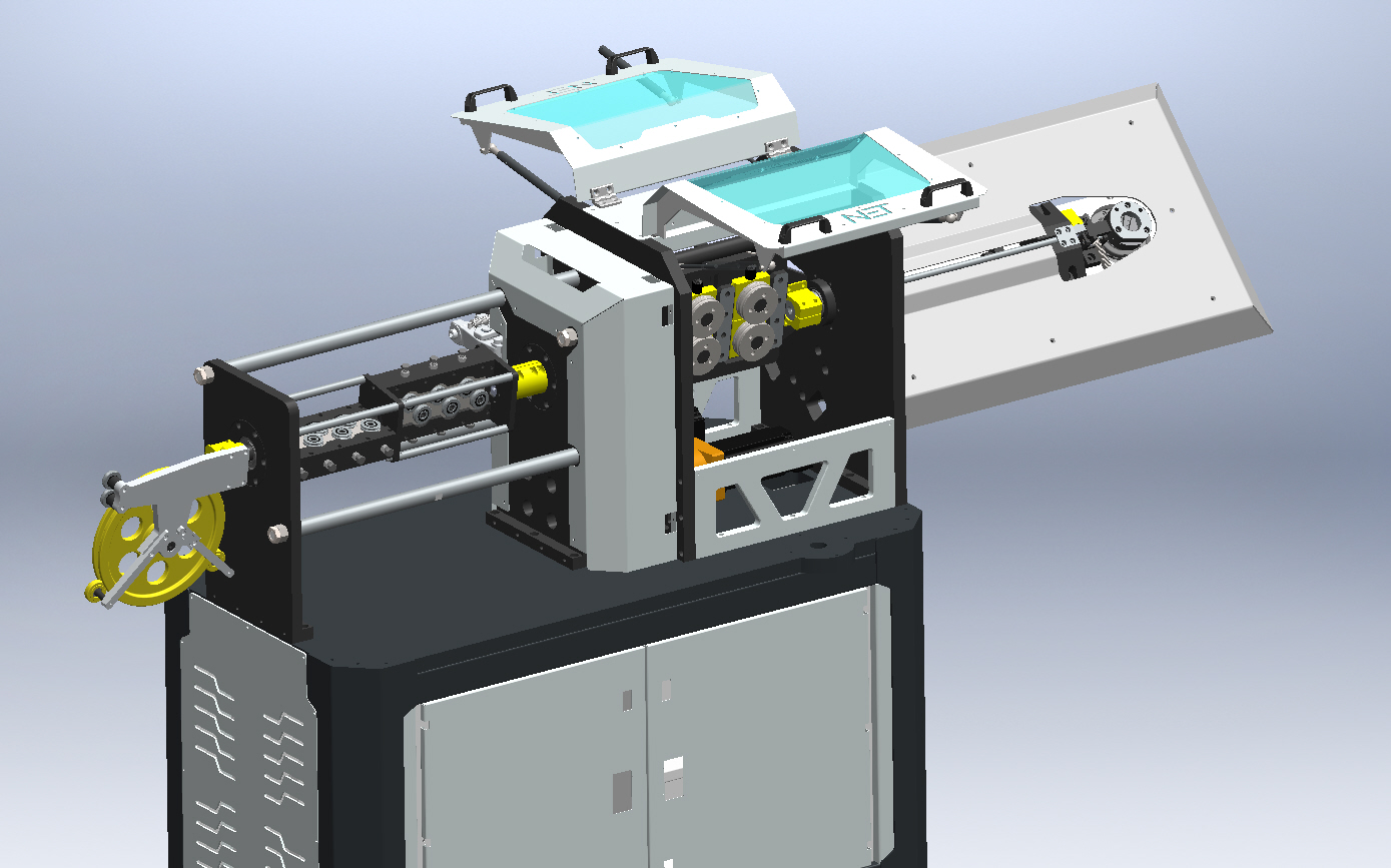 3D CNC tel bükme makinesi